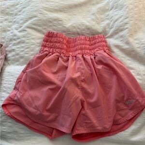 Nike Women's Hugh Waitsted Coral Athletic Shorts